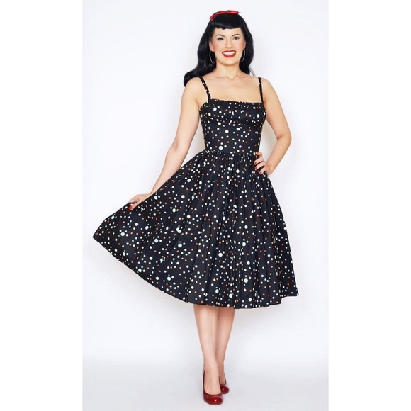 Bernie Dexter Dresses & Skirts - Bernie Dexter Wonder Dots Paris Swing Dress